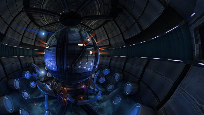Normandy SR-2 engine room from Mass Effect 2