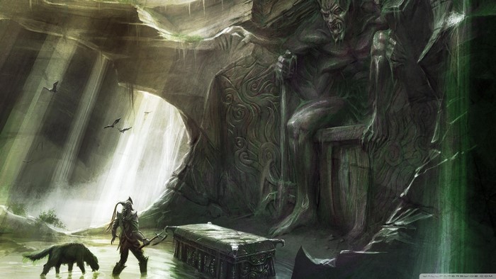 Mehrunes Dagon Altar from The Elder Scrolls V: Skyrim