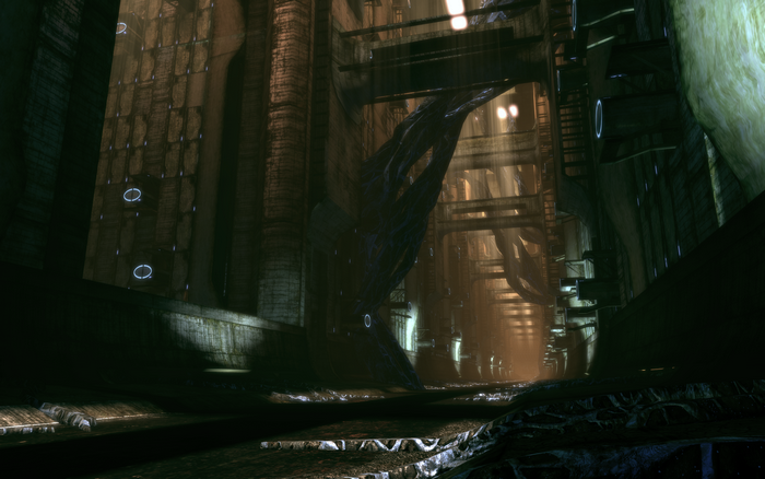 Mass Effect science fiction interior
