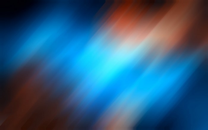 Abstract blue and orange diagonal streaks