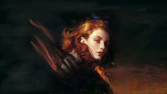 Sansa Stark from Game of Thrones digital art