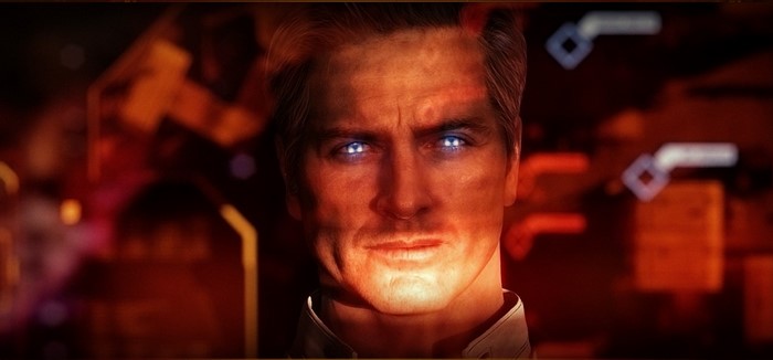 The Illusive Man from Mass Effect 2