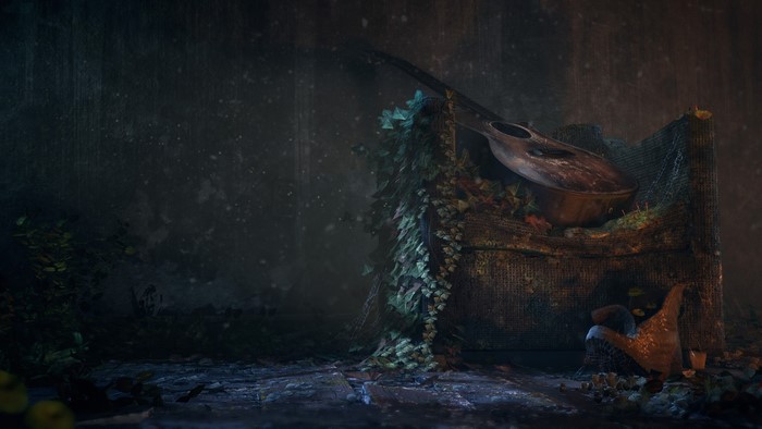 The Last of Us 2 fan art with guitar