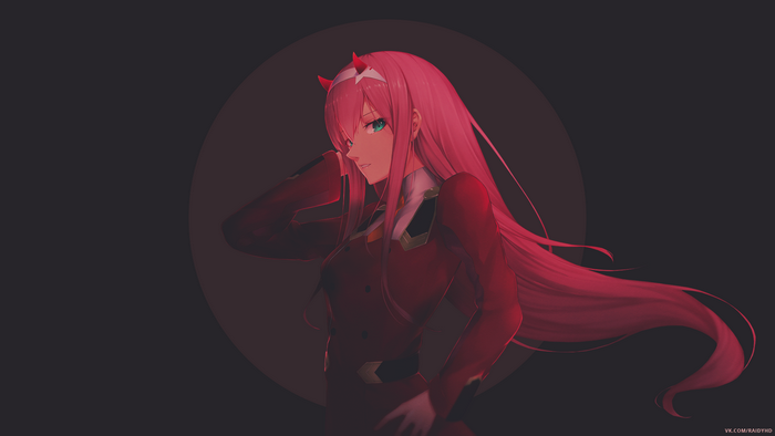 Zero Two from Darling in the FranXX