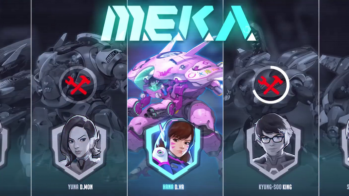 MEKA pilots from Overwatch