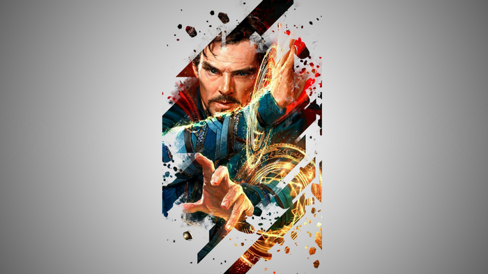 Doctor Strange from Marvel Cinematic Universe casting magic