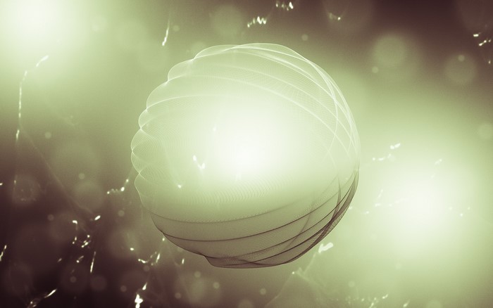 Abstract sphere by Hampus Olsson
