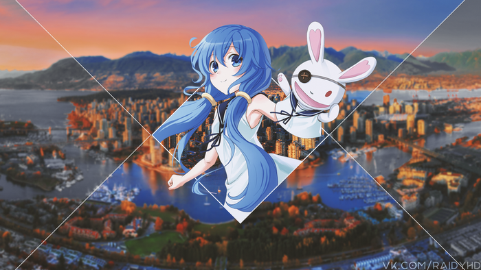 Tohka Yatogami and Yoshino from Date A Live