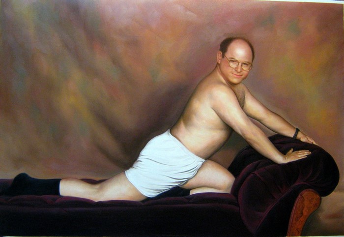 George Costanza from Seinfeld artwork