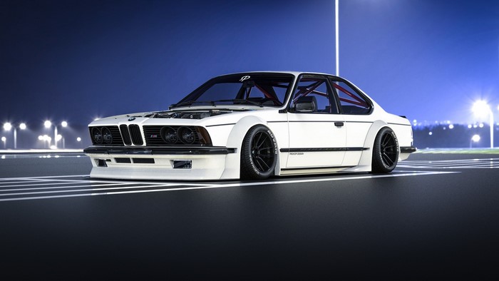 White BMW 6 Series E24 by Rostislav Prokop