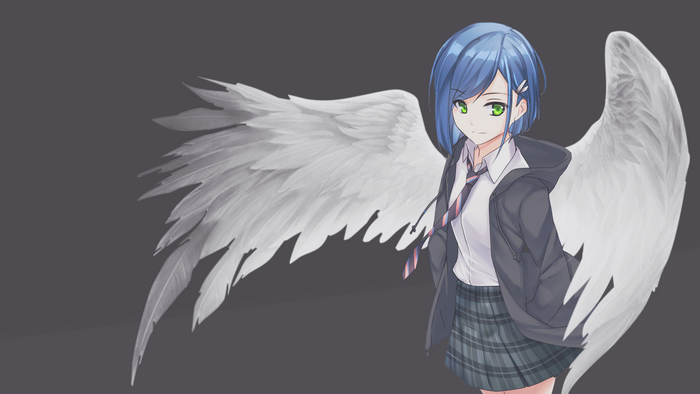 Ichigo from Darling in the FranXX with Wings