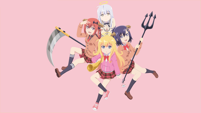 Gabriel Dropout Anime Girls with Weapons