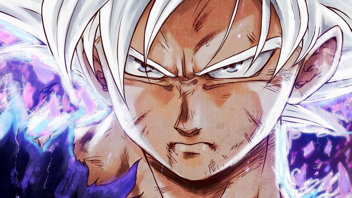 4K Ultra Instinct Son Goku Intense Stare
