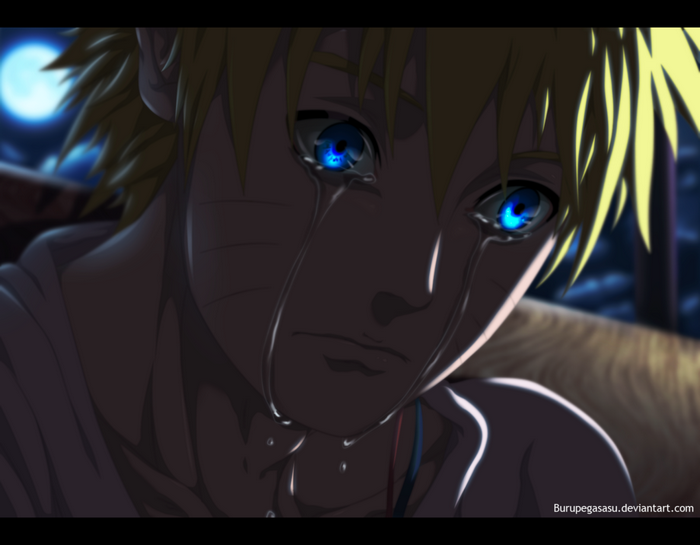 Naruto Uzumaki crying from Naruto Shippuden