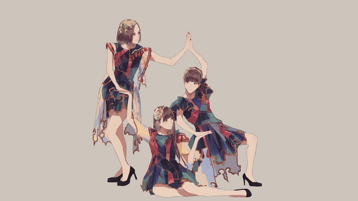 Perfume (Band) anime illustration