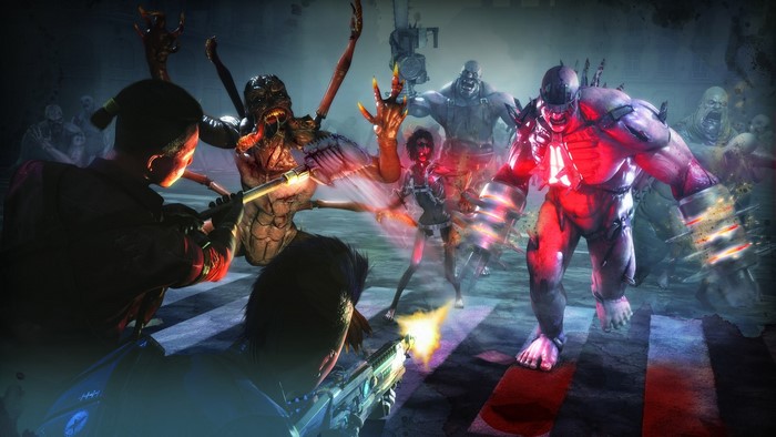 Killing Floor 2: Survivors fight monsters