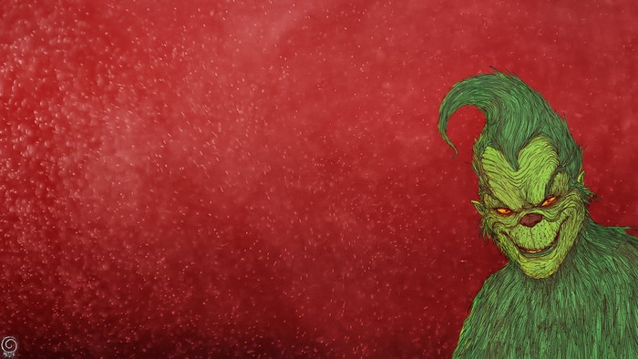 The Grinch artwork by Bogdan Timchenko