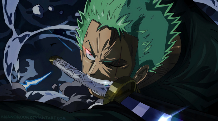 Roronoa Zoro from One Piece with sword