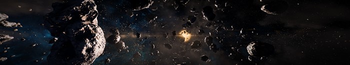 4K Mass Effect: Andromeda Asteroid Field