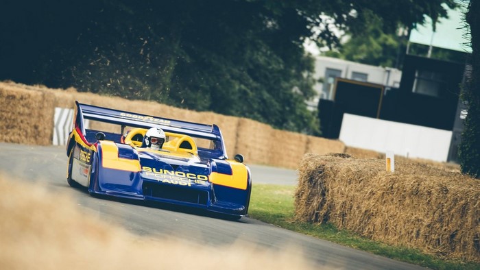 Porsche 917 Audi Can-Am race car at Goodwood Festival of Speed