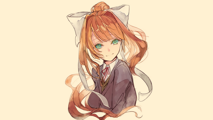 Monika from Doki Doki Literature Club