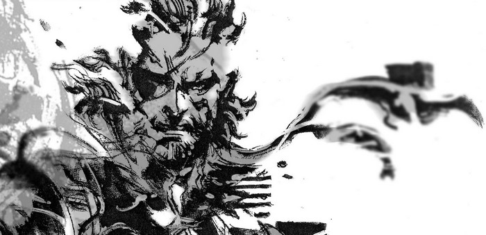 Solid Snake from Metal Gear Solid drawing