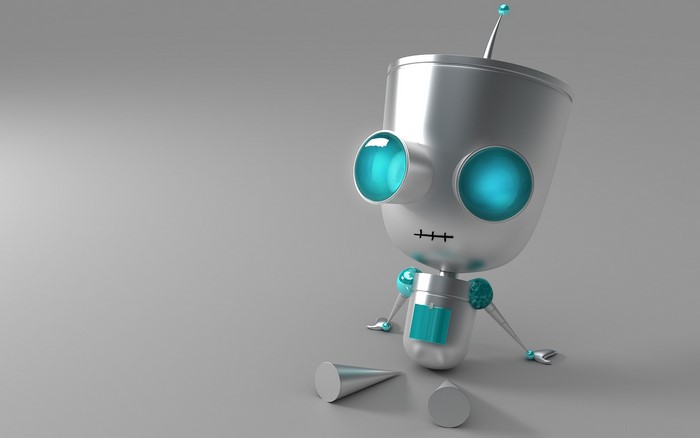 Gir the robot from Invader Zim