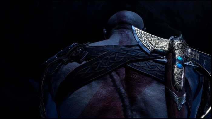 Kratos from God of War with Leviathan Axe