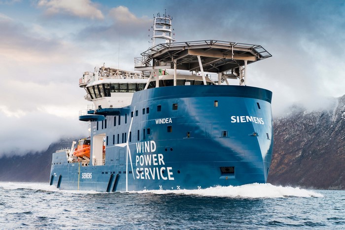 Siemens Wind Power Service Ship