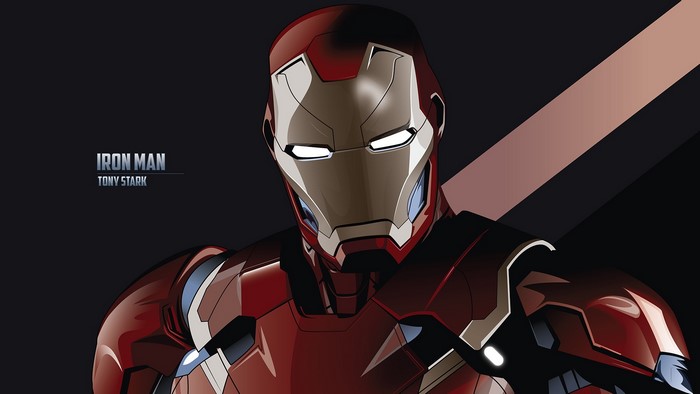Iron Man Tony Stark Digital Art