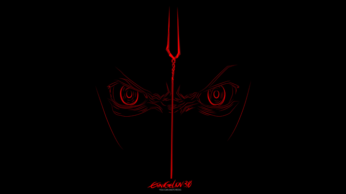 Evangelion:3.0 Minimalist Red Spear of Longinus Eyes