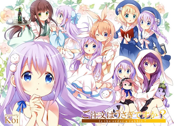 Gochuumon wa Usagi Desu ka? Anime Girls