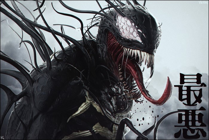 Venom from Spider-Man artwork