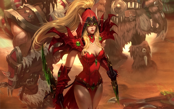 Valeera Sanguinar from World of Warcraft