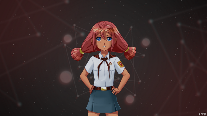 Ulyana from Everlasting Summer Anime