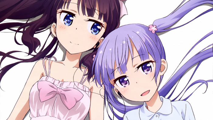 Hifumi Takimoto and Aoba Suzukaze from New Game!