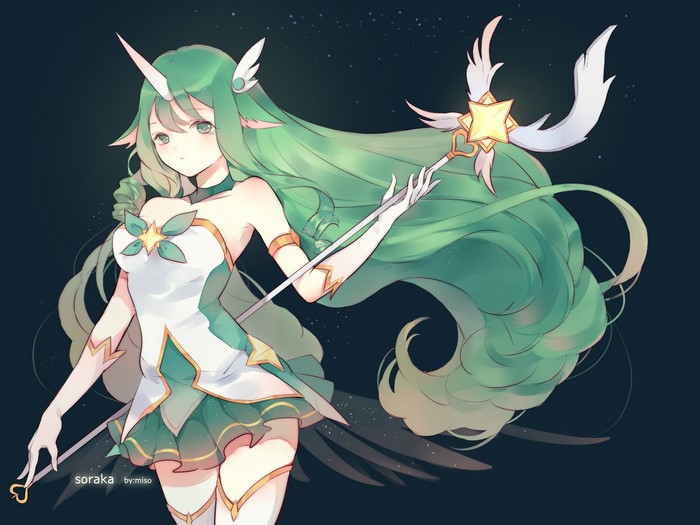 Star Guardian Soraka from League of Legends