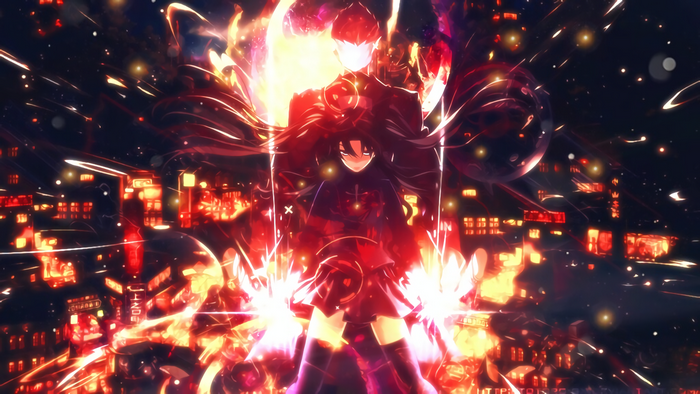 Rin Tohsaka from Fate/Stay Night