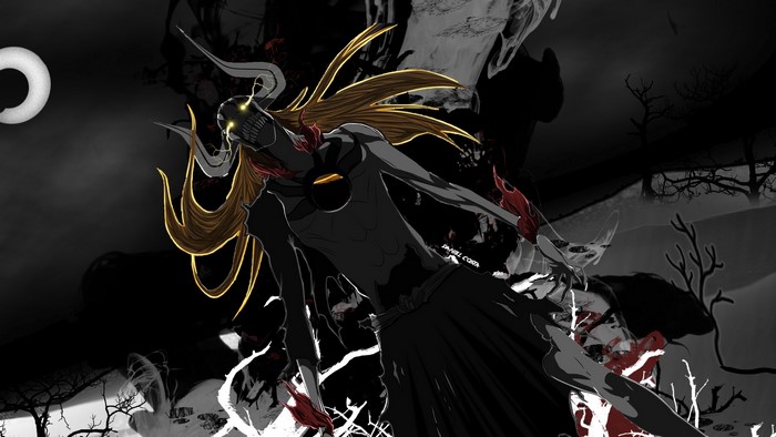 Ichigo Kurosaki in his Hollow form from Bleach