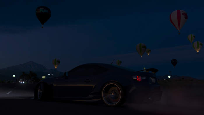 Forza Horizon 3 Hot Air Balloons at Night