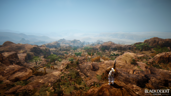 4K Black Desert Online landscape with Musa