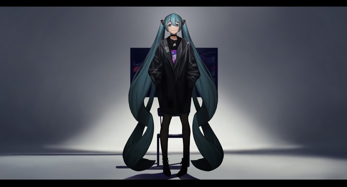 4K Hatsune Miku from Vocaloid