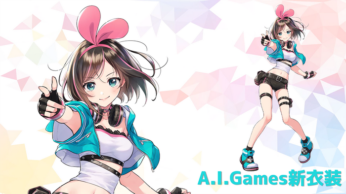 Kizuna Ai from A.I.Games