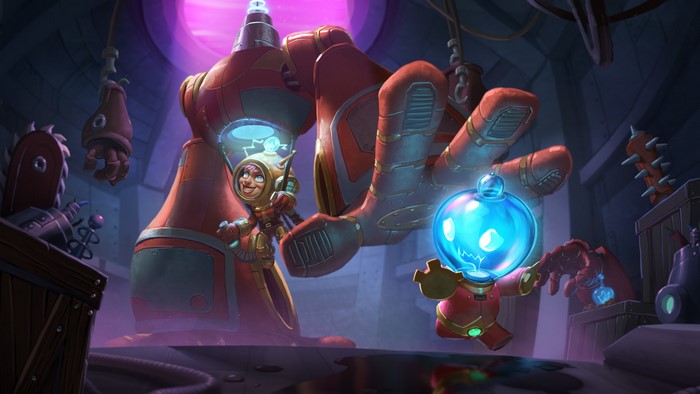 Dr. Boom's contraption from Hearthstone: The Booms Day Project