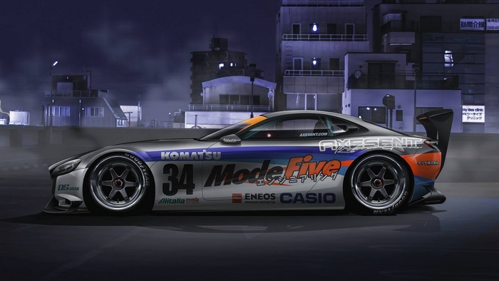 Mazda RX-Vision race car by Axesent Creations