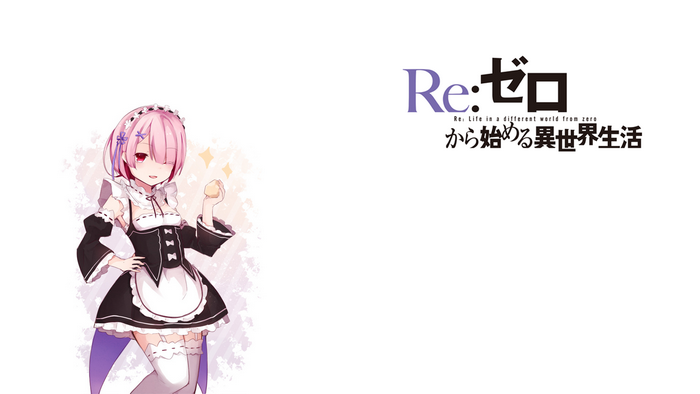 Ram from Re:Zero Kara Hajimeru Isekai Seikatsu
