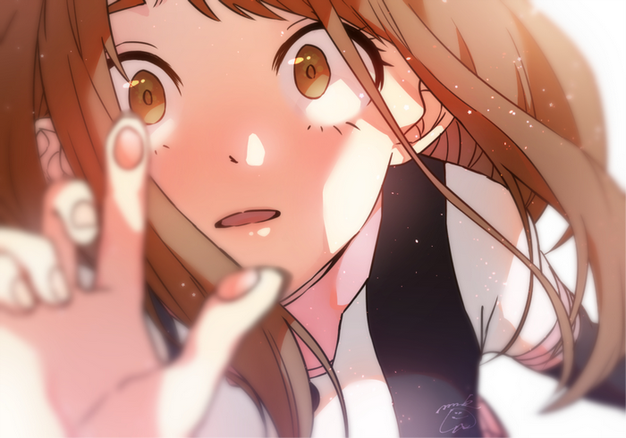 Ochako Uraraka from My Hero Academia
