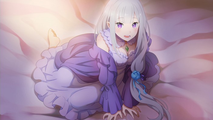 Emilia in Purple Dress from Re:Zero