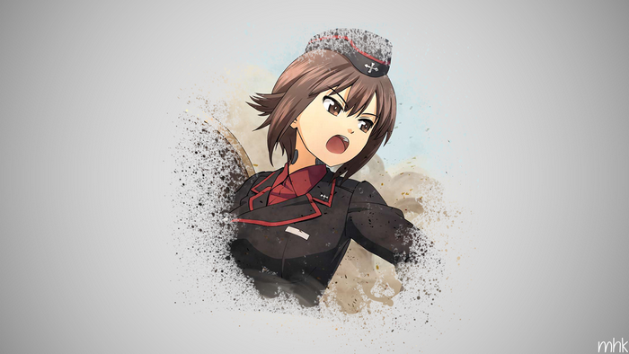 Miho Nishizumi from Girls und Panzer
