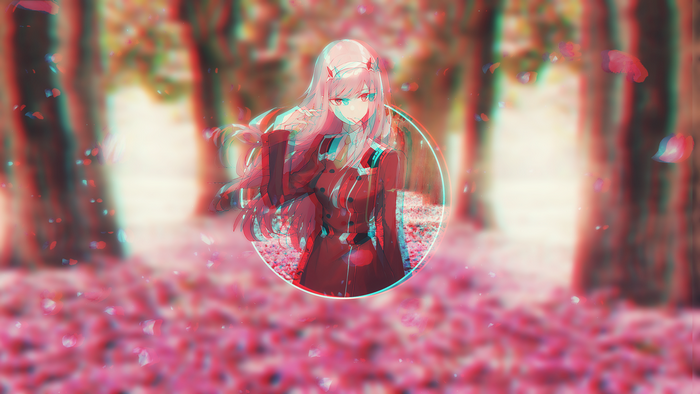 Zero Two from Darling in the FranXX